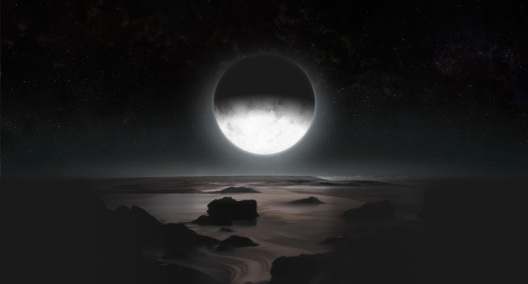 Şu ana kadar elimizde Plüton'a ait tek görseller sanatçıların anlatımı ile bu örneklerdir. Ancak bu geceden itibaren Plüton ve uydusu Charon'a ait gerçek görüntüler ulaşacak. Görsel : NASA/JHUAPL/SwRI