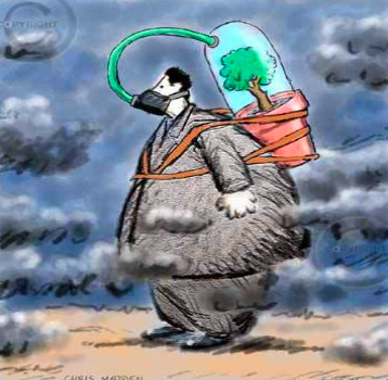 hava kirliliği karikatürleri ile ilgili görsel sonucu